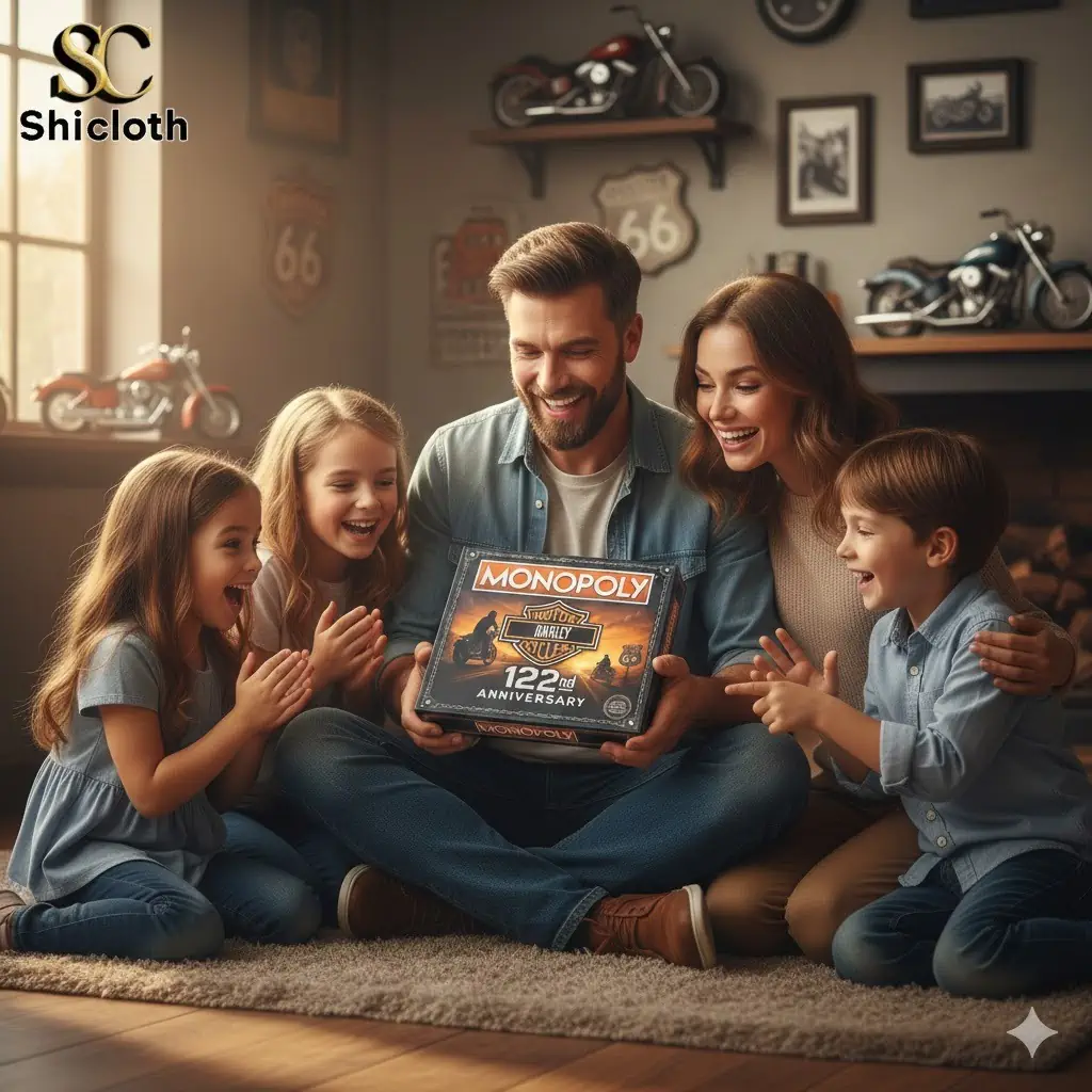 Harley-Davidson 122nd Anniversary Edition Monopoly Game