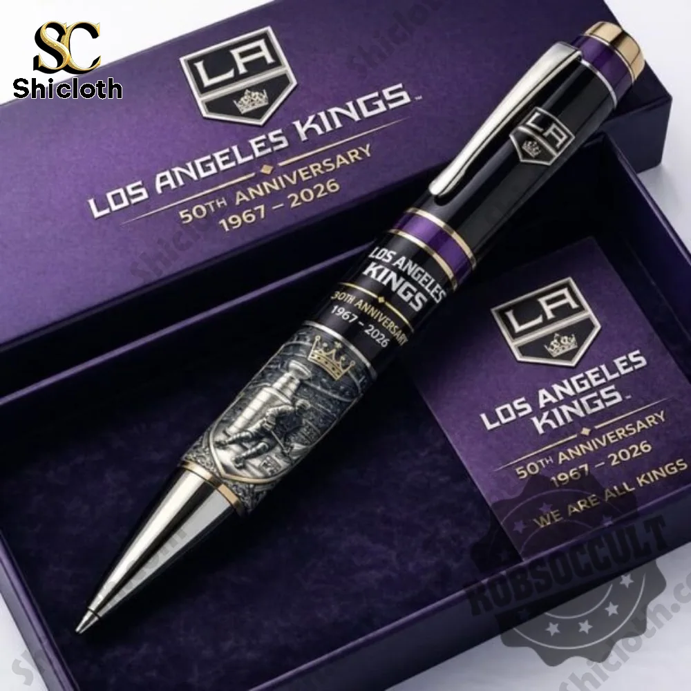 Los Angeles Kings anniversary pen in luxury presentation box!