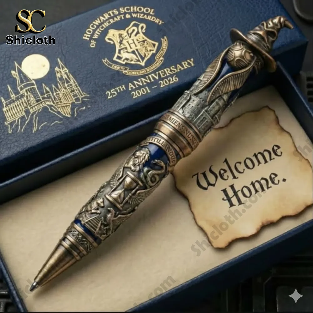 Hogwarts anniversary collectors pen in premium gift box!