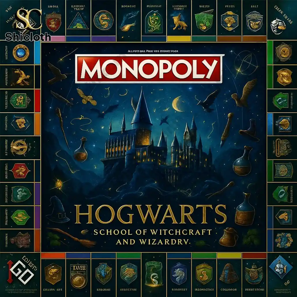 Hogwarts The Wizarding Collector?s Monopoly Board Game 4 Hogwarts The Wizarding Collector?s Monopoly Board Game - Image 4