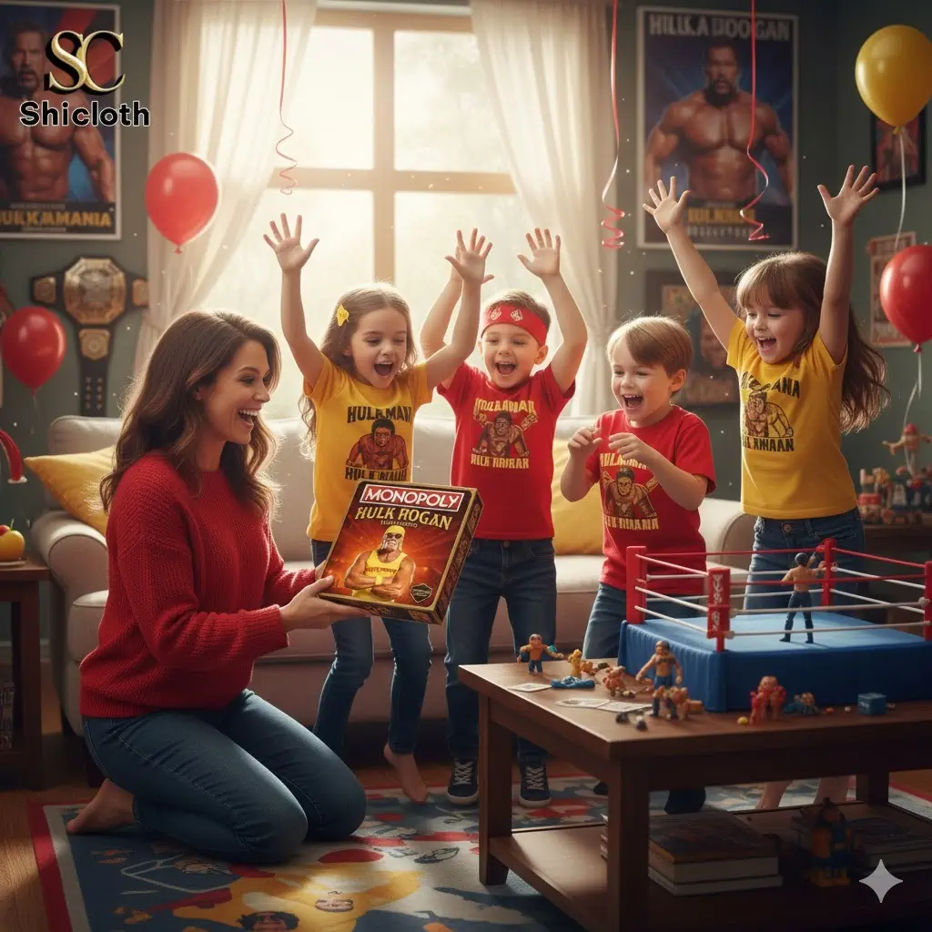 Hulk Hogan 1953-2025 Commemorative Edition Monopoly Game