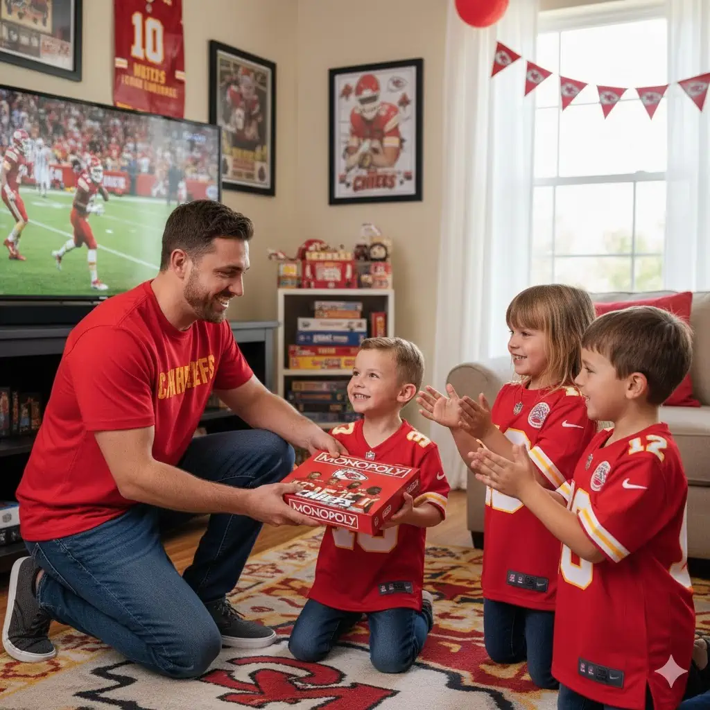 Kansas City Chiefs NFL Monopoly Board Game