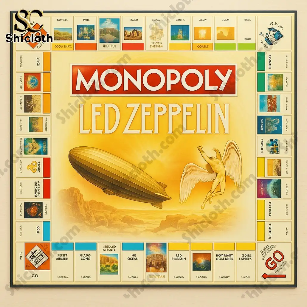 Led Zeppelin Monopoly Board Game 2026 3 Led Zeppelin Monopoly Board Game 2026 - Image 3