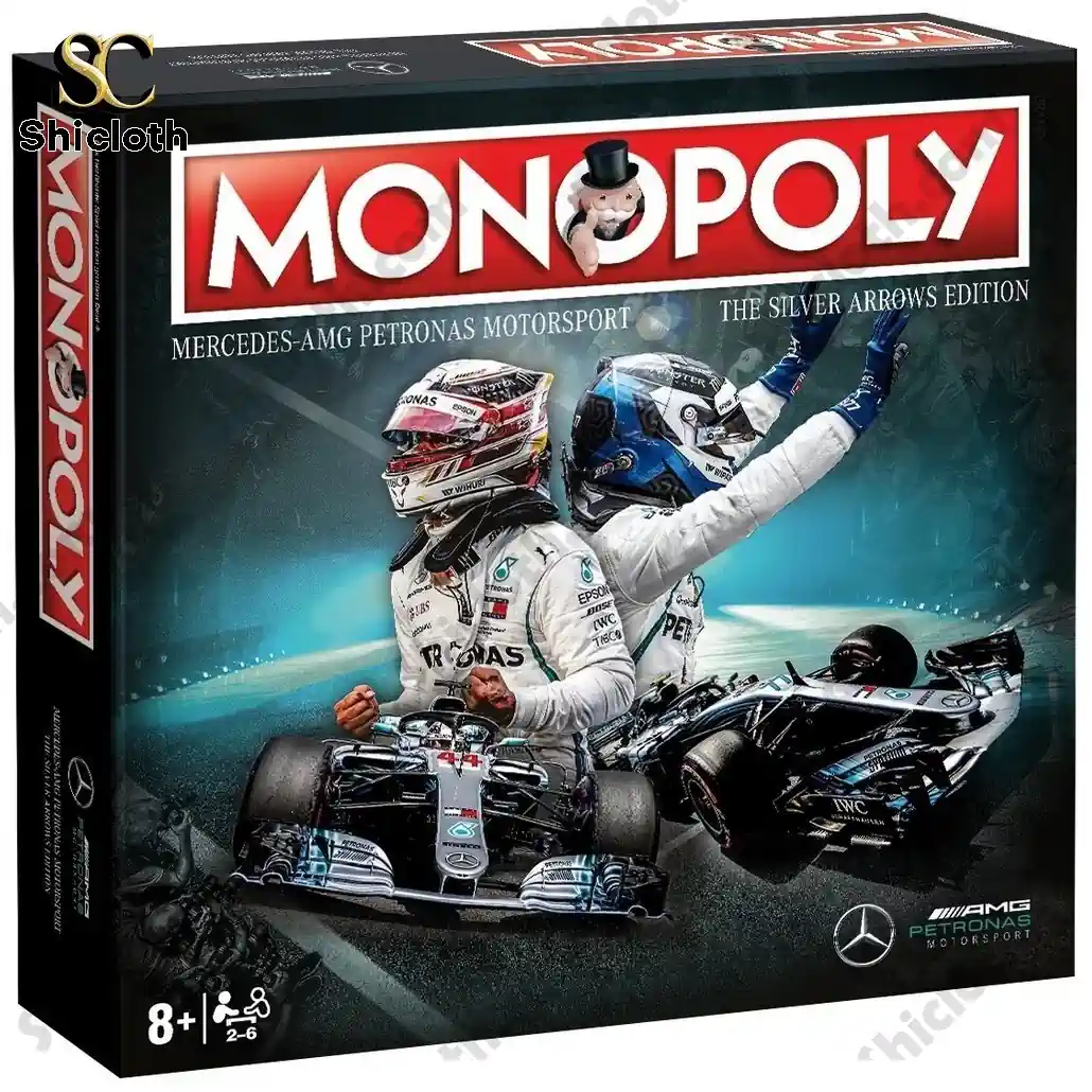 Alternative view of Mercedes AMG F1 Petronas Motorsport Game Monopoly 2026
