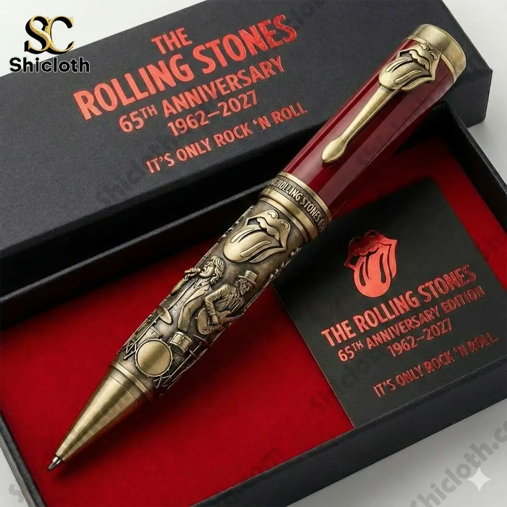 Rolling Stones 65th anniversary collectors pen in gift box!