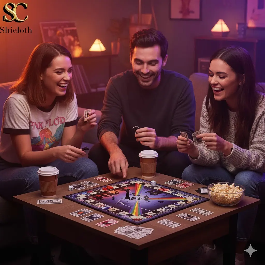 Pink Floyd 60th Anniversary Edition Monopoly Game