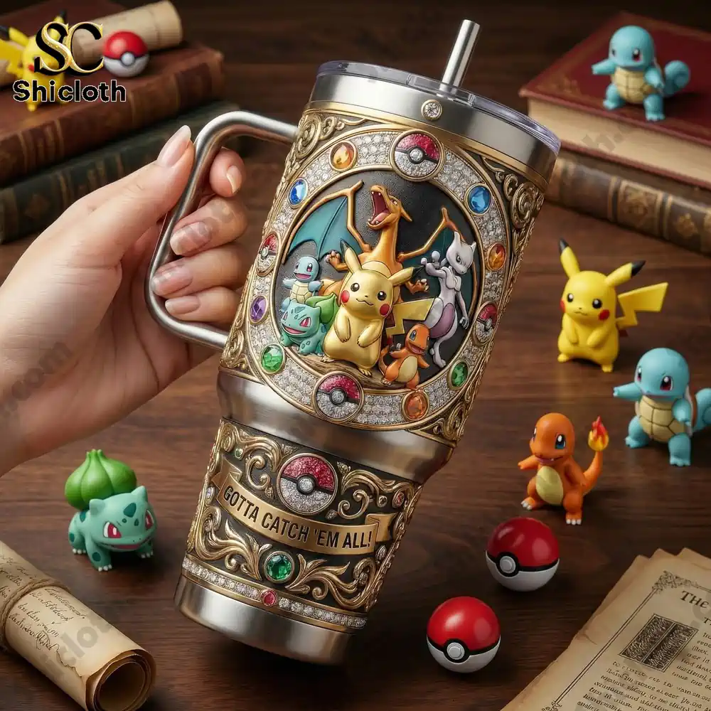 Pokemon 30Th Anniversary YETI Tumbler 3 Pokemon 30Th Anniversary YETI Tumbler - Image 3