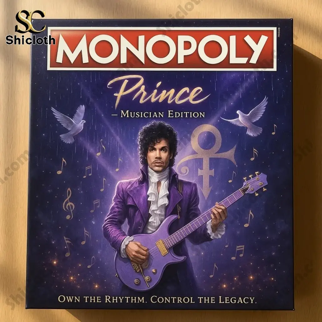 Alternative view of Prince Musician Edition Monopoly Board Game 2026