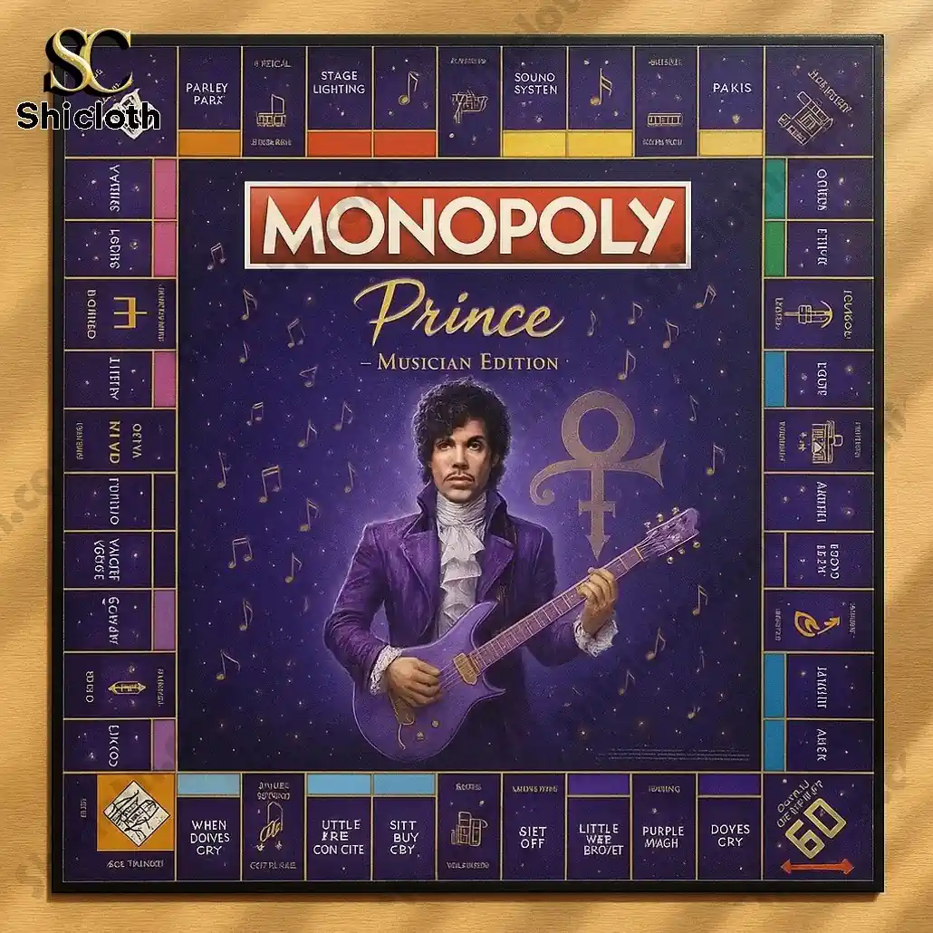 Prince Musician Edition Monopoly Board Game 2026 3 Prince Musician Edition Monopoly Board Game 2026 - Image 3