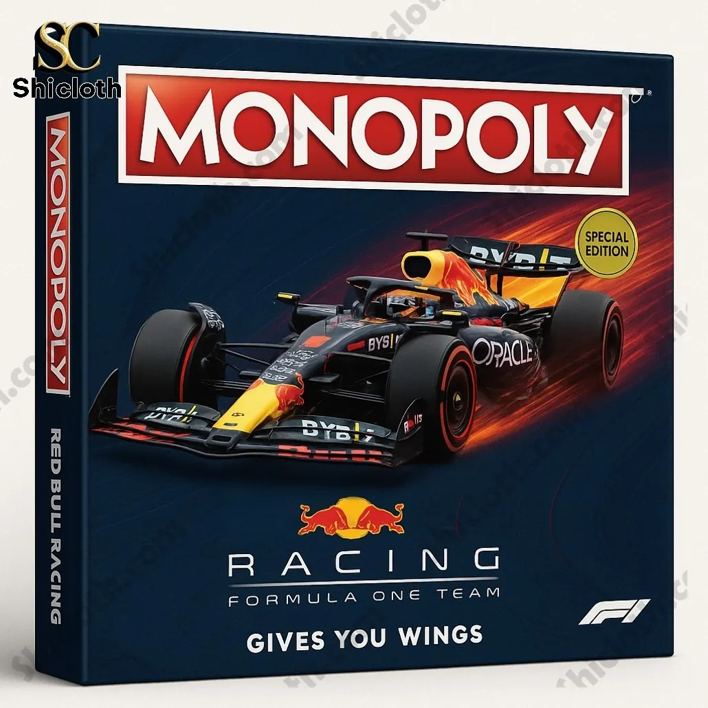 Alternative view of Red Bull Racing Formula One Team Monopoly Game 2026
