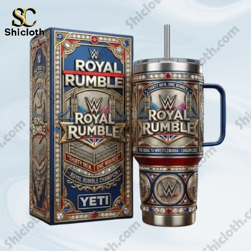 Alternative view of Royal Rumble 2026 Champion Yeti Tumbler
