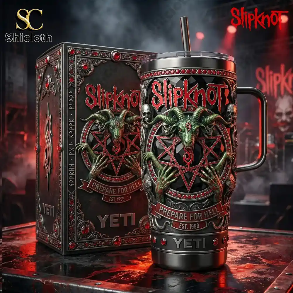 Alternative view of Slipknot Prepare For Hell Est 1990 Tumbler
