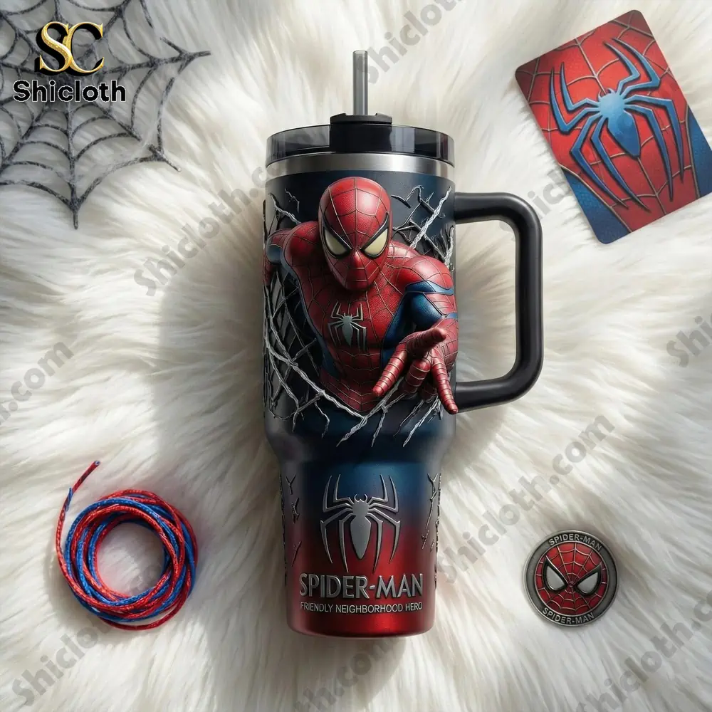 Alternative view of Spider Man YETI Tumbler 2026