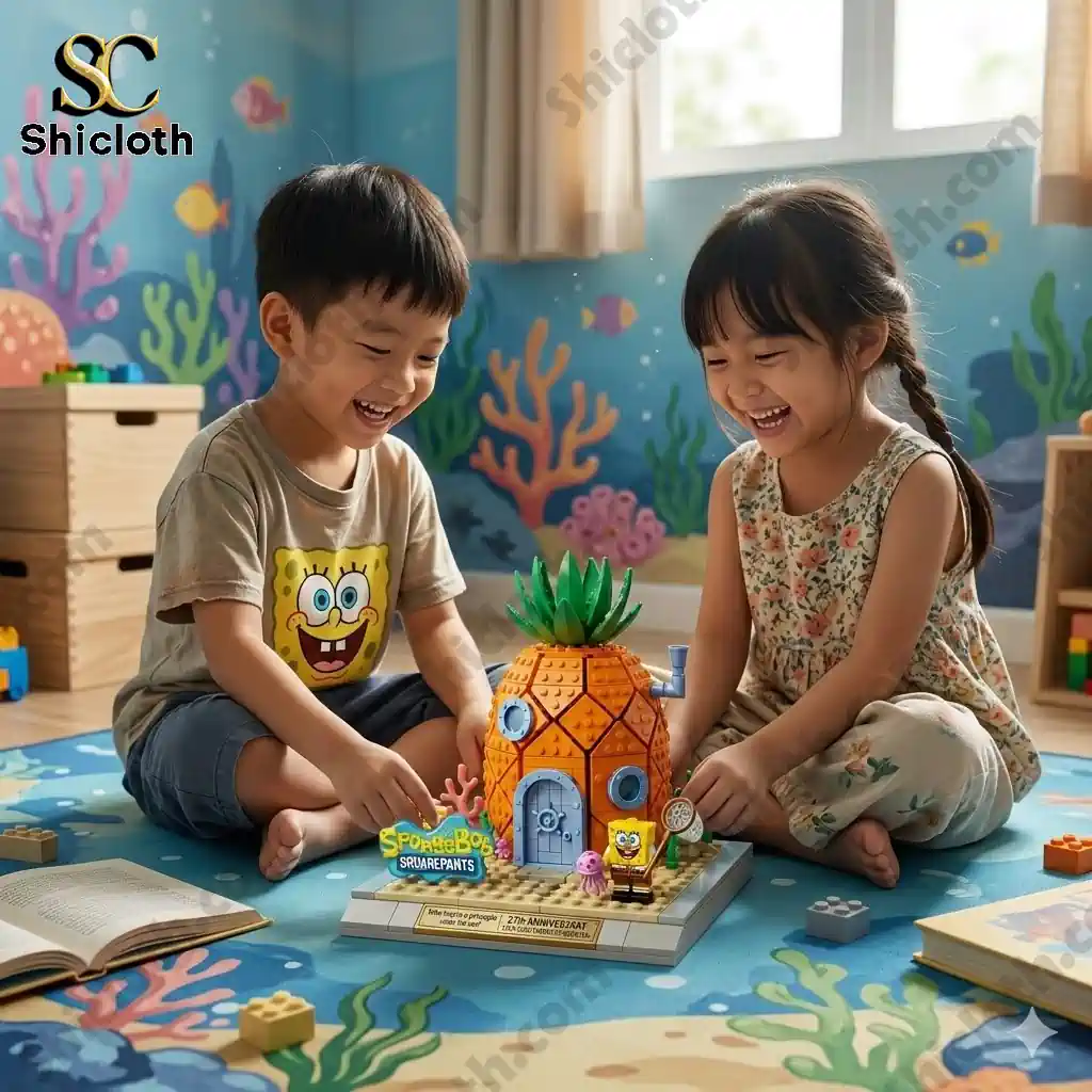 Spongebob 27Th Anniversary Pineapple House Brick Block Set 2026