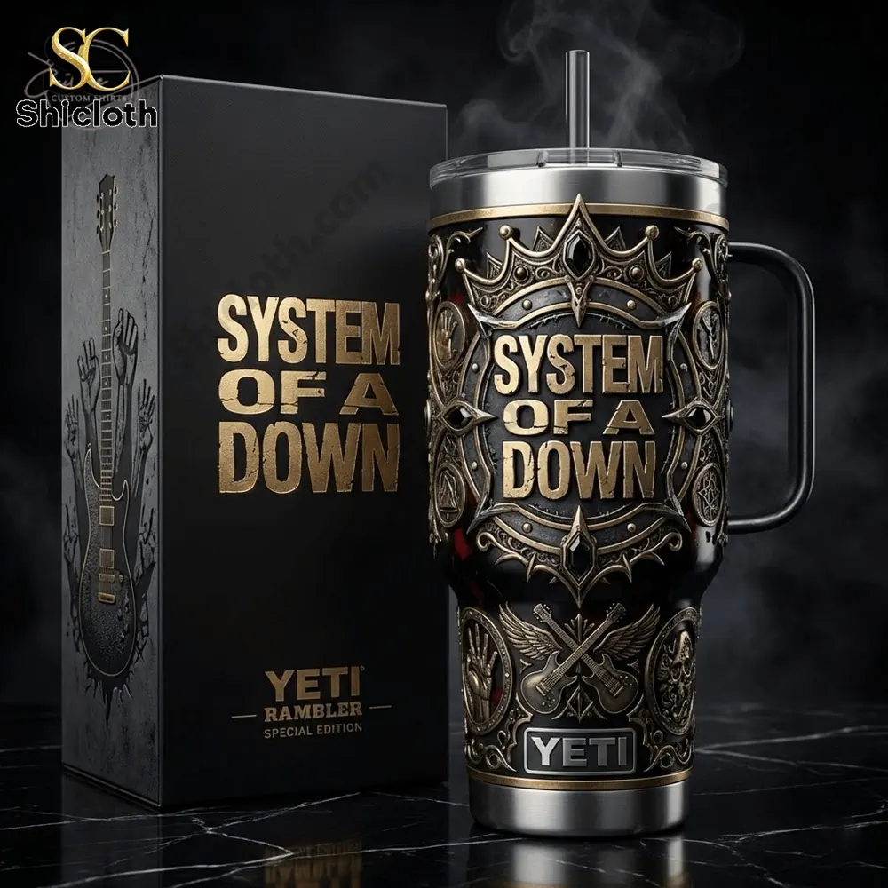 Alternative view of System Of A Down 2026 40oz Tumbler