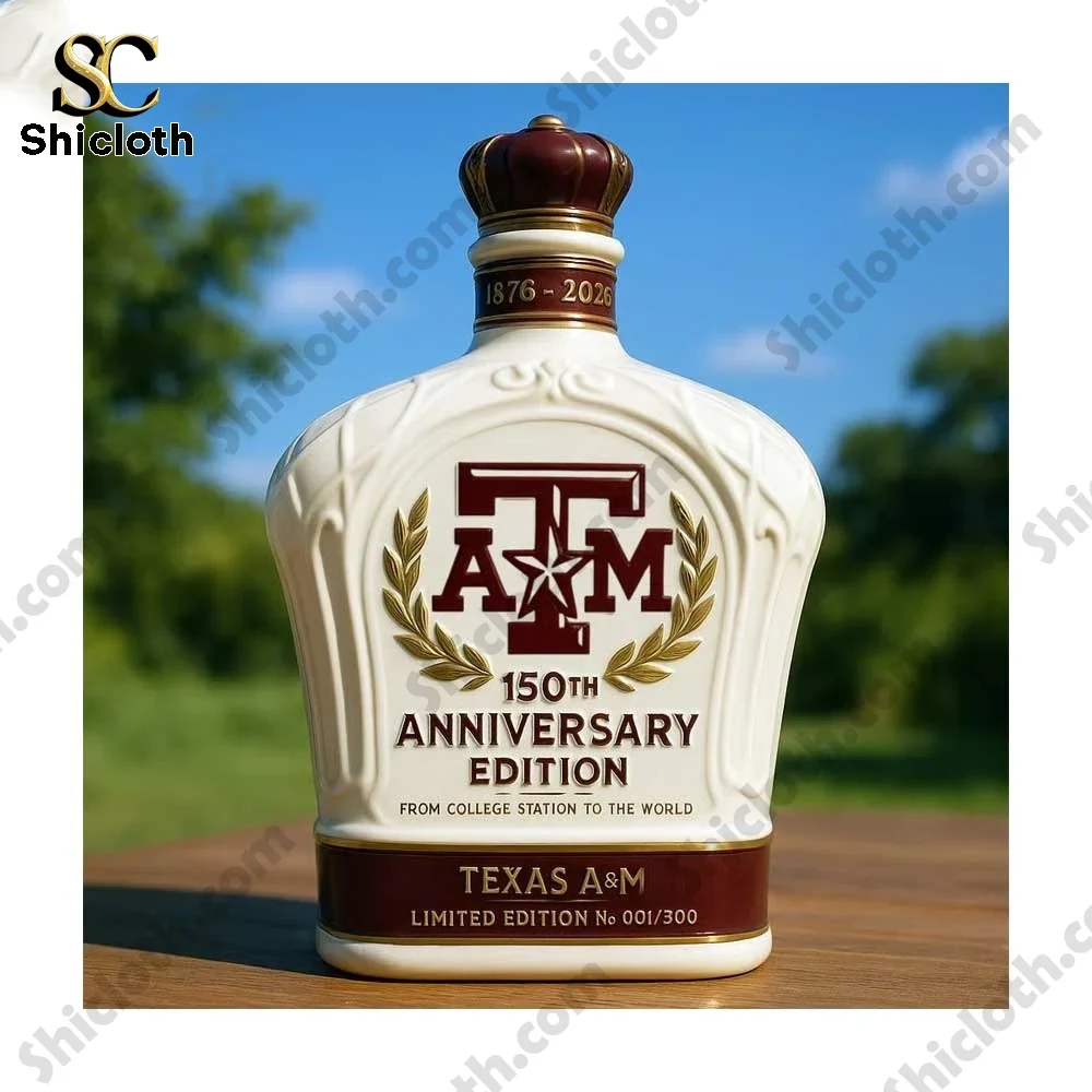 Texas AM 150th anniversary limited edition bottle