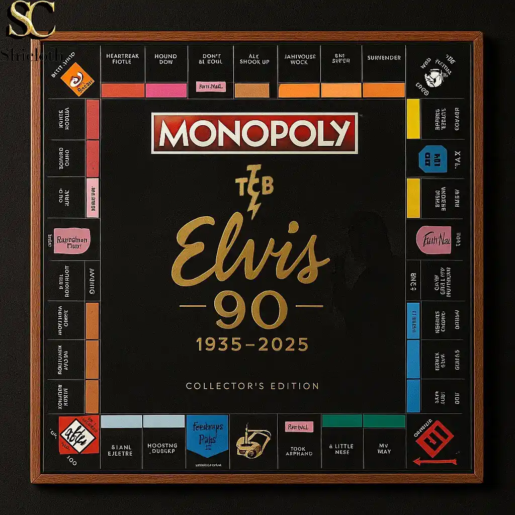 The King of Rock ?n? Roll 90th Anniversary Elvis Monopoly Game 2026 3 The King of Rock ?n? Roll 90th Anniversary Elvis Monopoly Game 2026 - Image 3