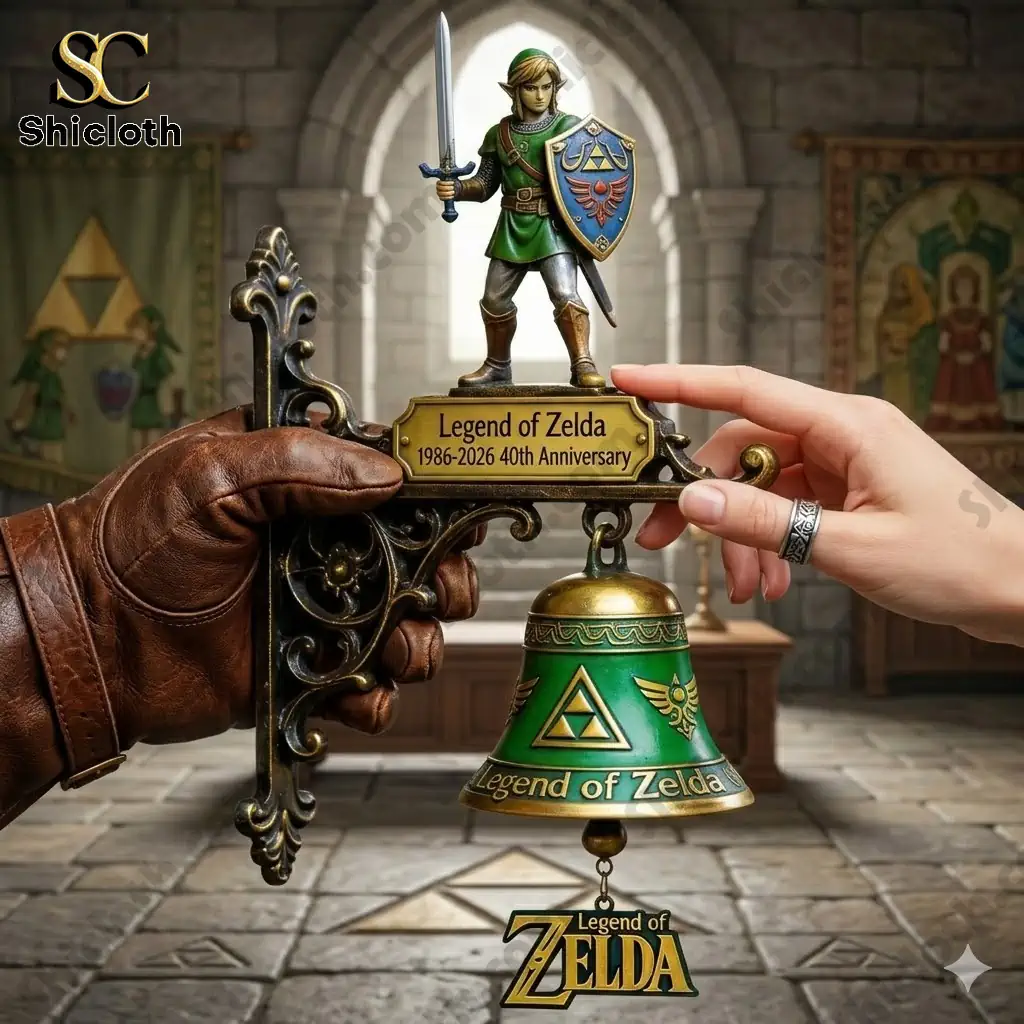 The Legend of Zelda 40th Anniversary (1986?2026) Commemorative Wall Bell