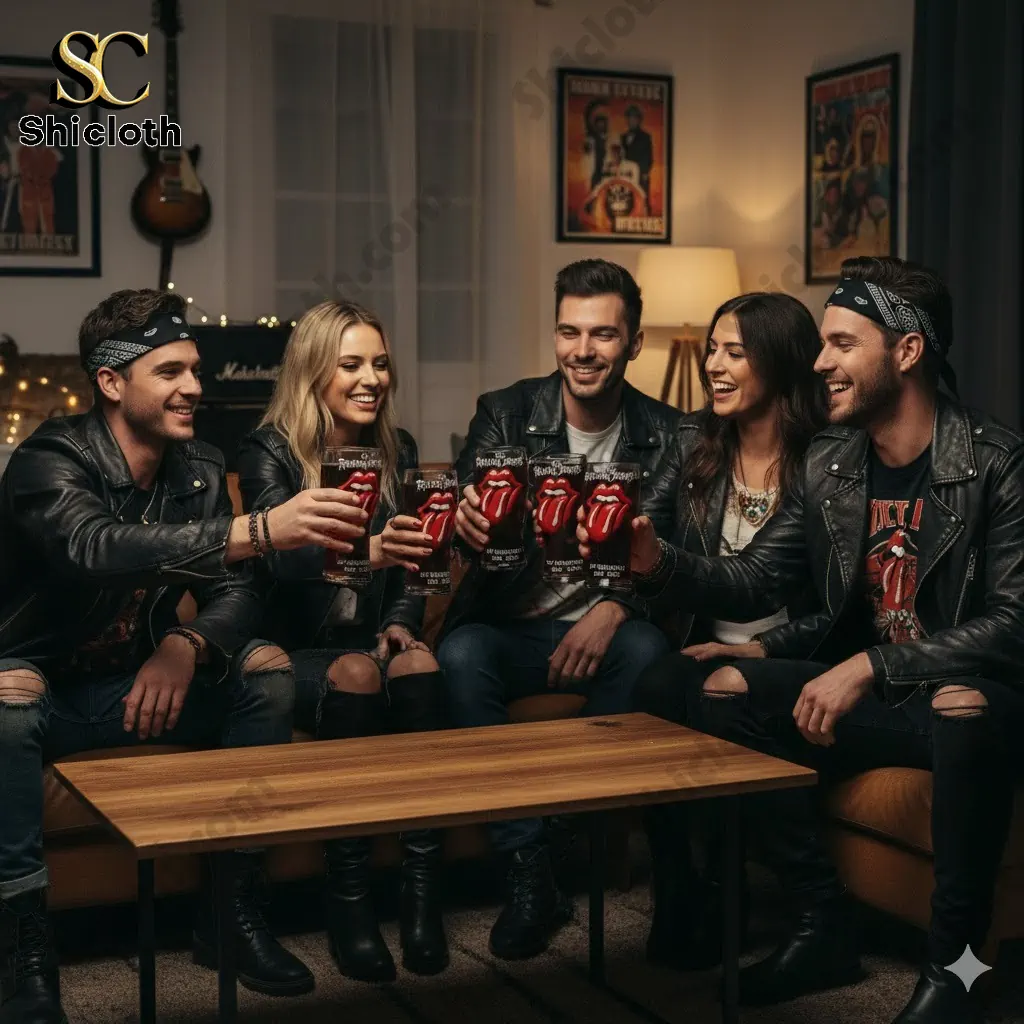 The Rolling Stones 64Th Anniversary Limited Edition Beer Glass