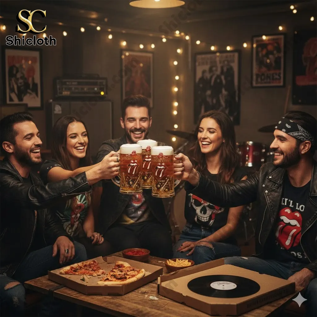 The Rolling Stones Est 1962 Anniversary Edition Beer Glass