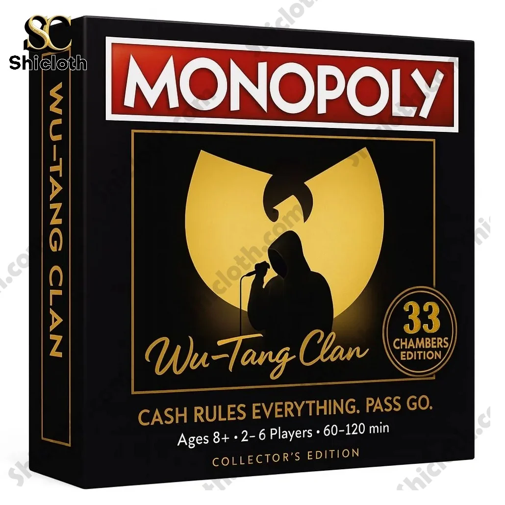 Alternative view of Wu-Tang Clan 33 Chambers Collectors Edition Monopoly Board Game 2026