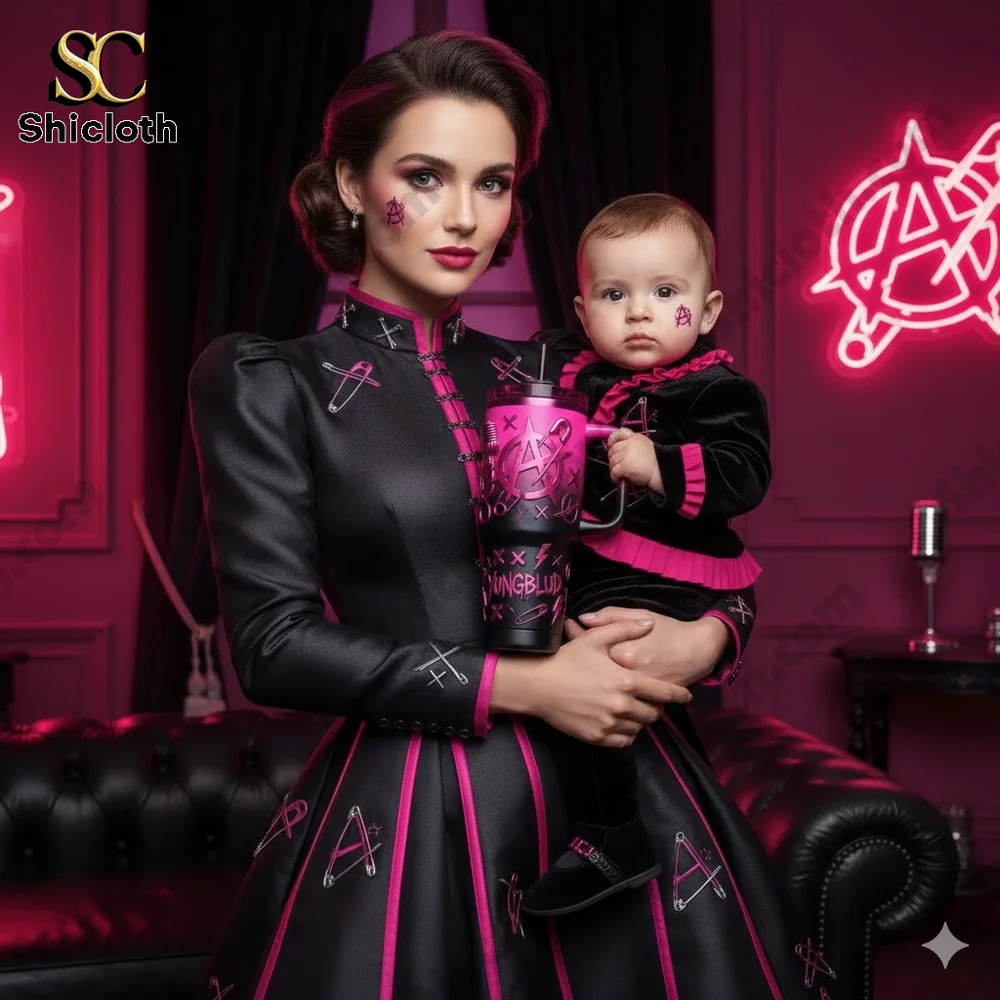 Yungblud Neon Punk Tumbler Alternative Music Aesthetic Cup