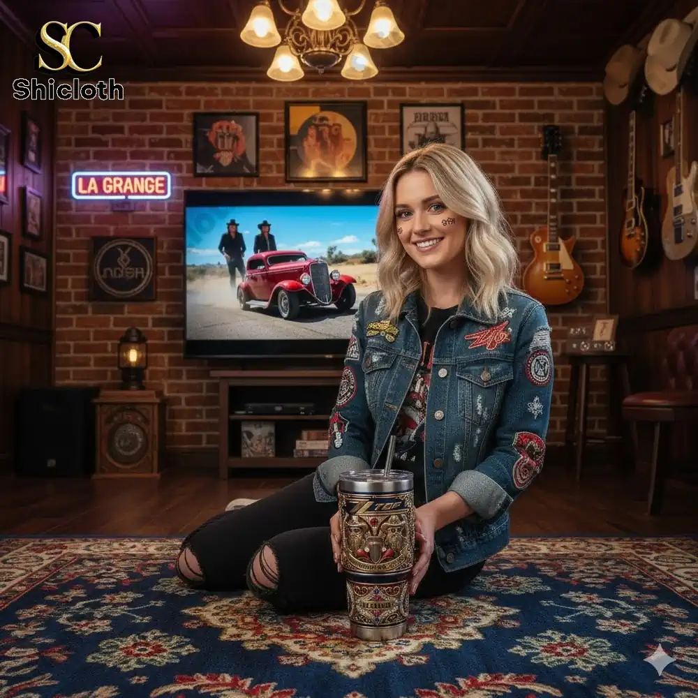 ZZ Top Sharp Dressed Man Tumbler 2026