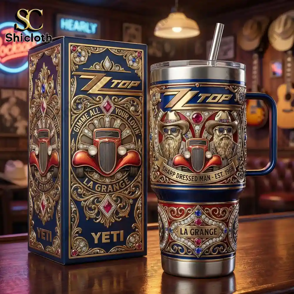Alternative view of ZZ Top Sharp Dressed Man Tumbler 2026