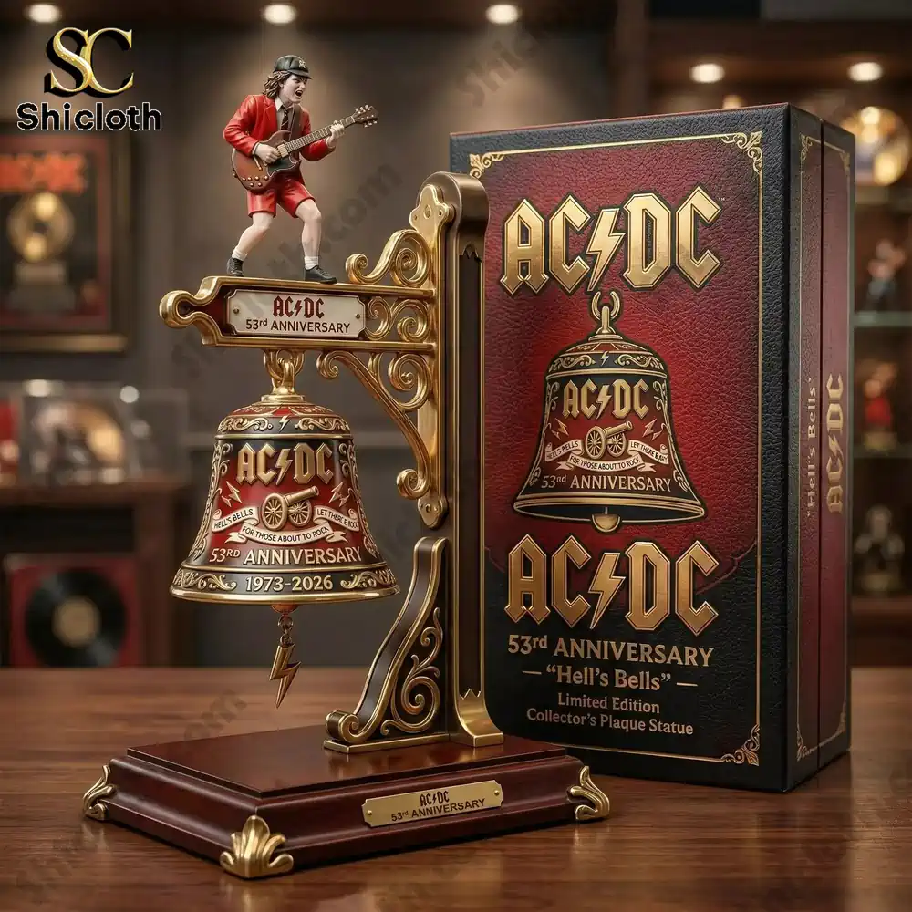 ACDC anniversary bell statue collectible with premium box by Shicloth!
