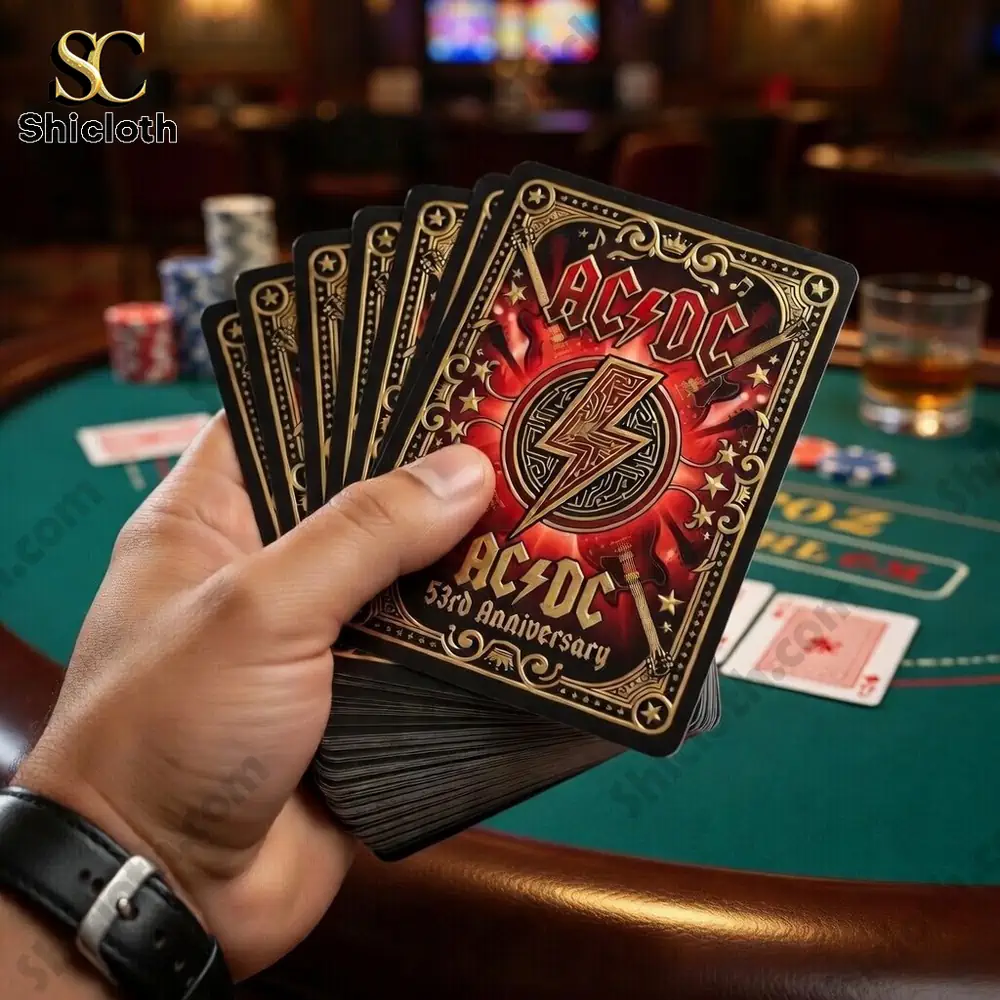 Alternative view of AC_DC 53rd Anniversary Commemorative Playing Cards