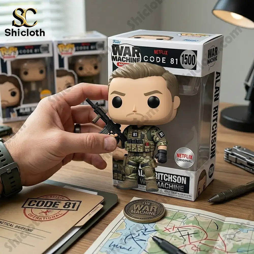 Alan Ritchson War Machine Code 81 Collector Edition Pop! Figure