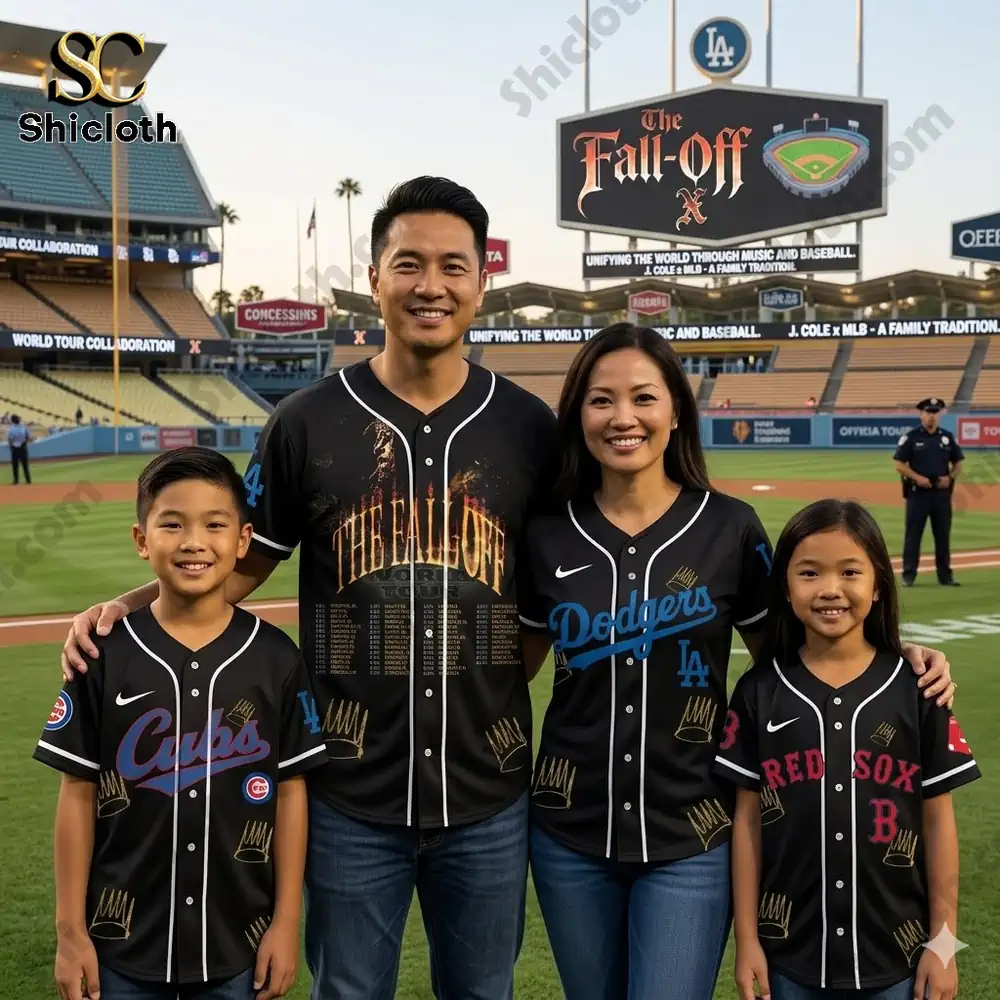 All Team MLB x J. Cole The Fall Off Tour 2026 Jersey