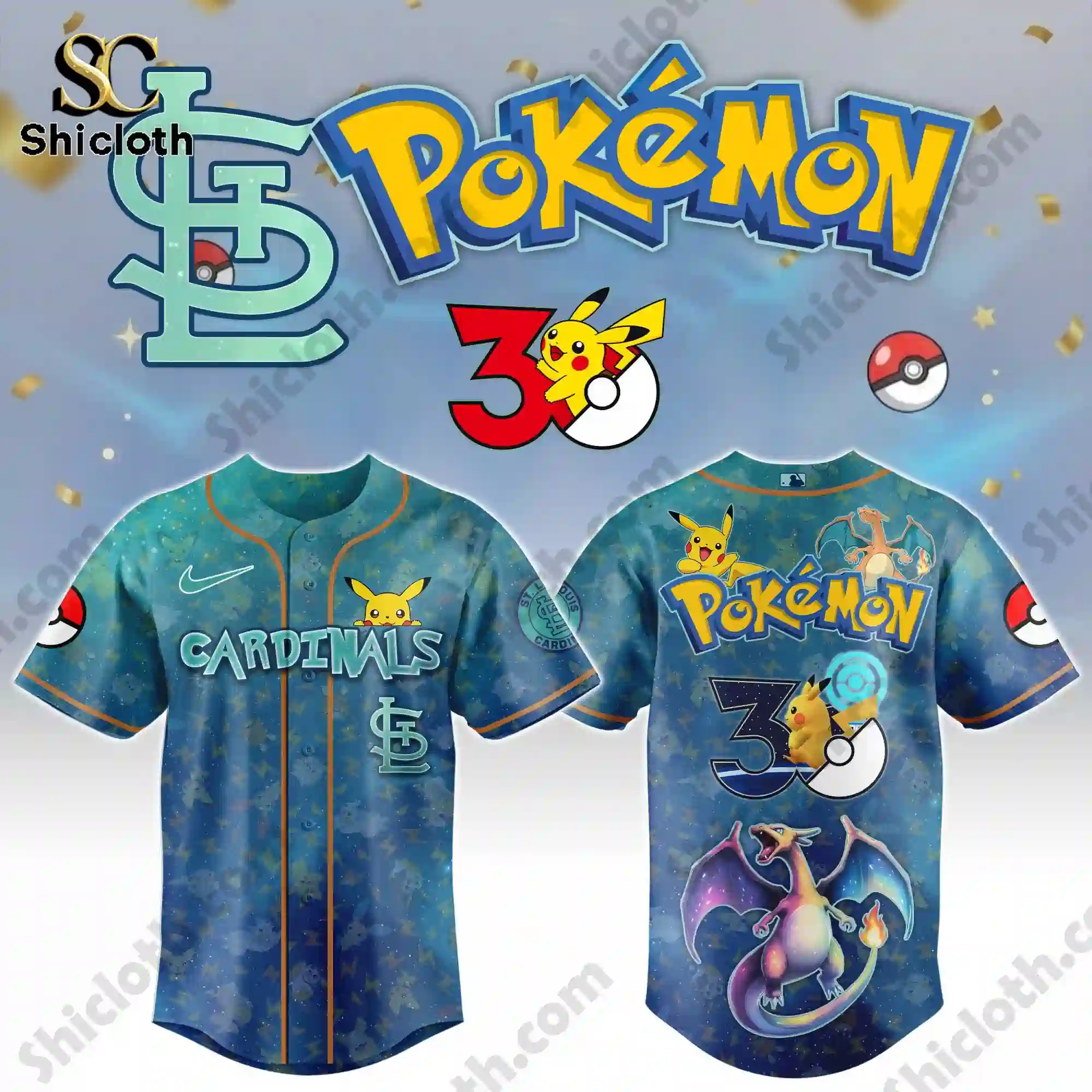 All Team MLB x Pokémon Day Baseball Jersey 2026 10 All Team MLB x Pokémon Day Baseball Jersey 2026 - Image 10