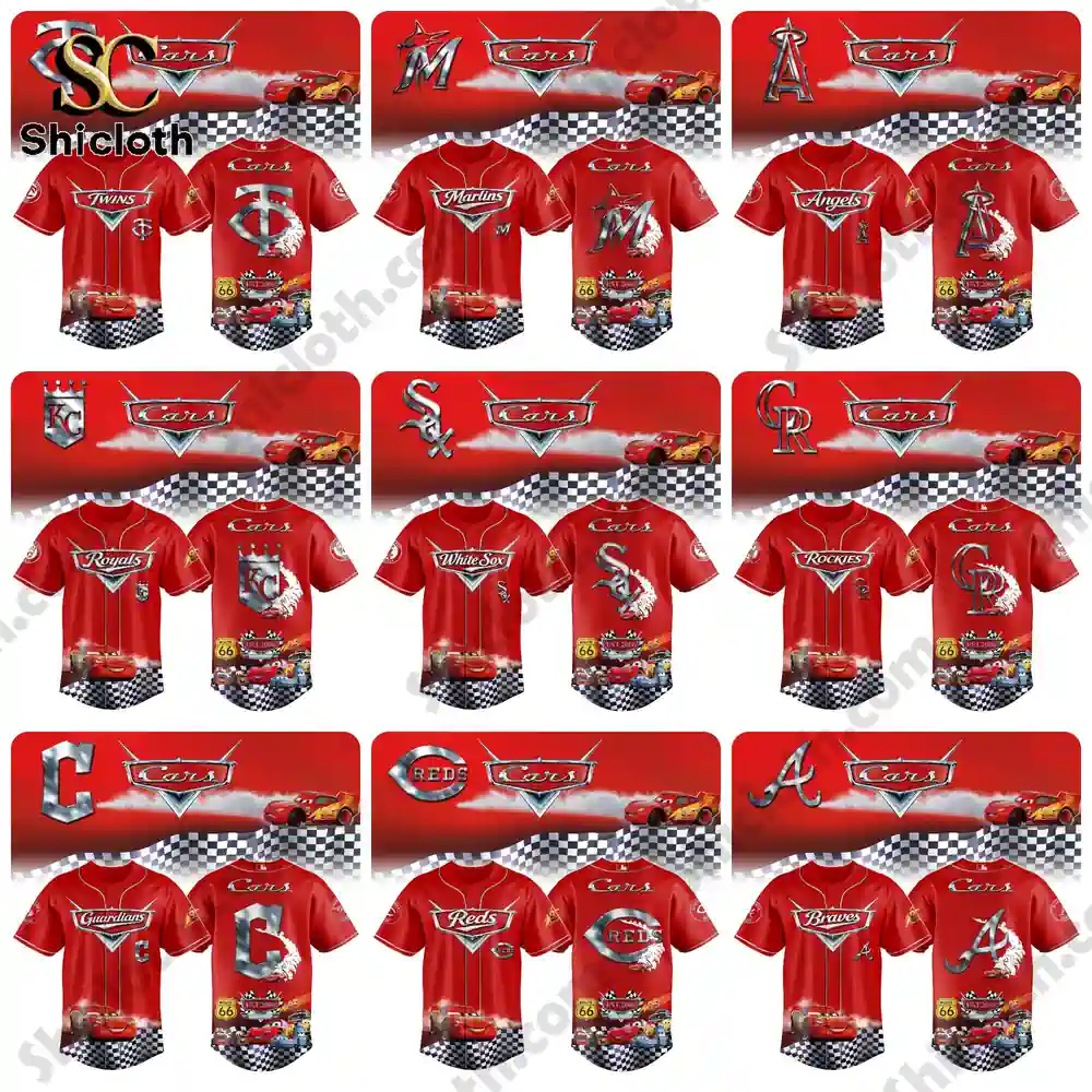 All Team MLB x Special Cars 20th Anniversary Limited Edition Jersey
