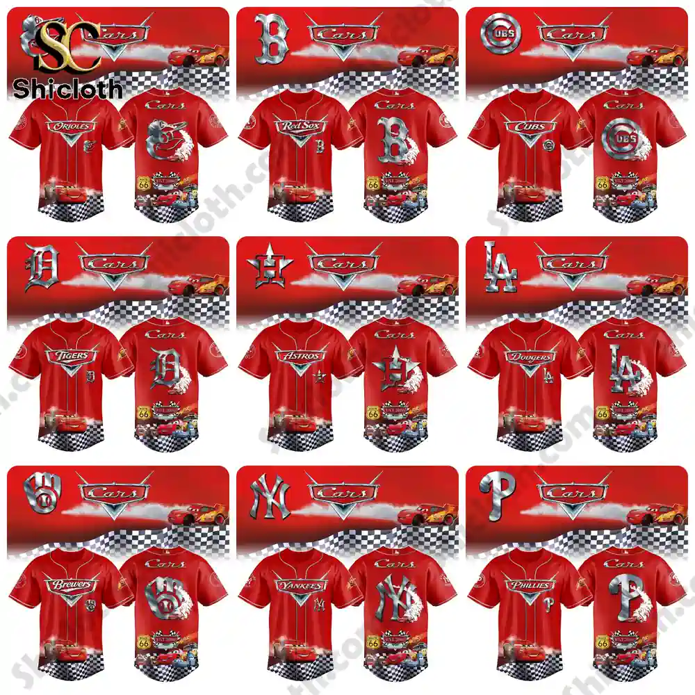 Alternative view of All Team MLB x Special Cars 20th Anniversary Limited Edition Jersey