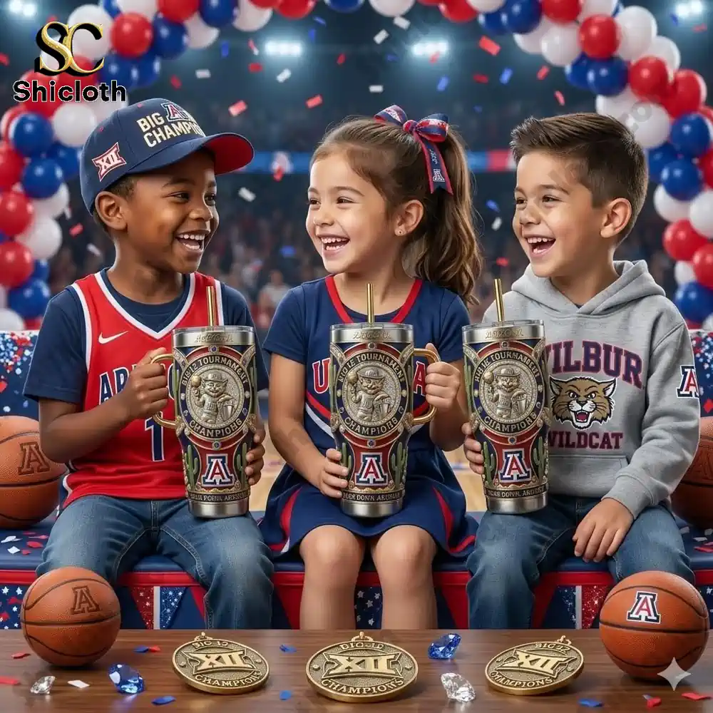 Arizona Wildcats Big 12 40oz Tumbler With Handle LNTH ? Lorvenmer