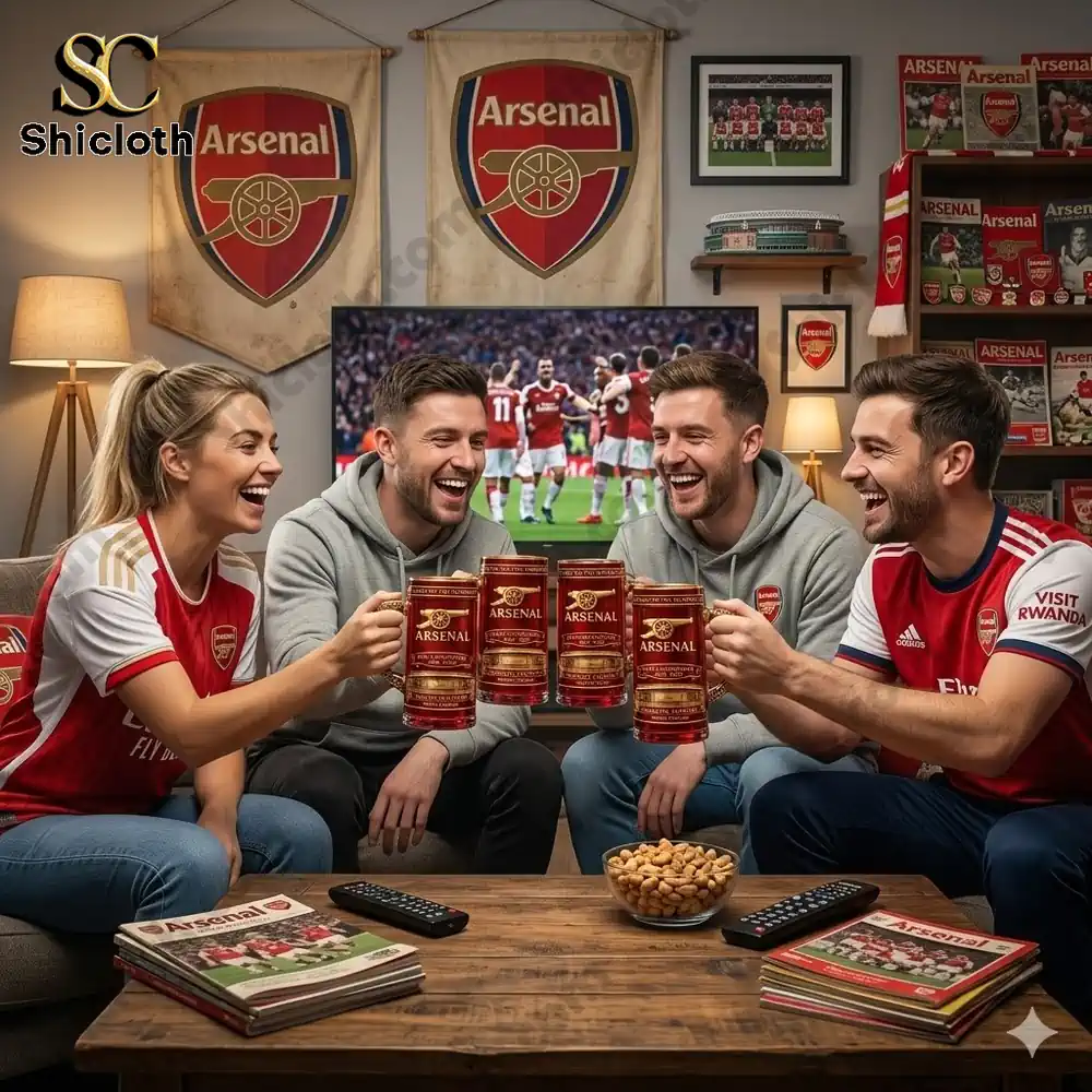 Arsenal EPL 40th Anniversary 1886-2026 Beer Glass