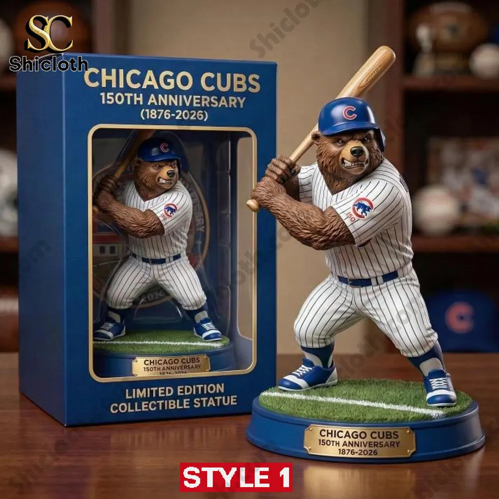 Alternative view of Chicago Cubs 150th Anniversary Pop! Figure