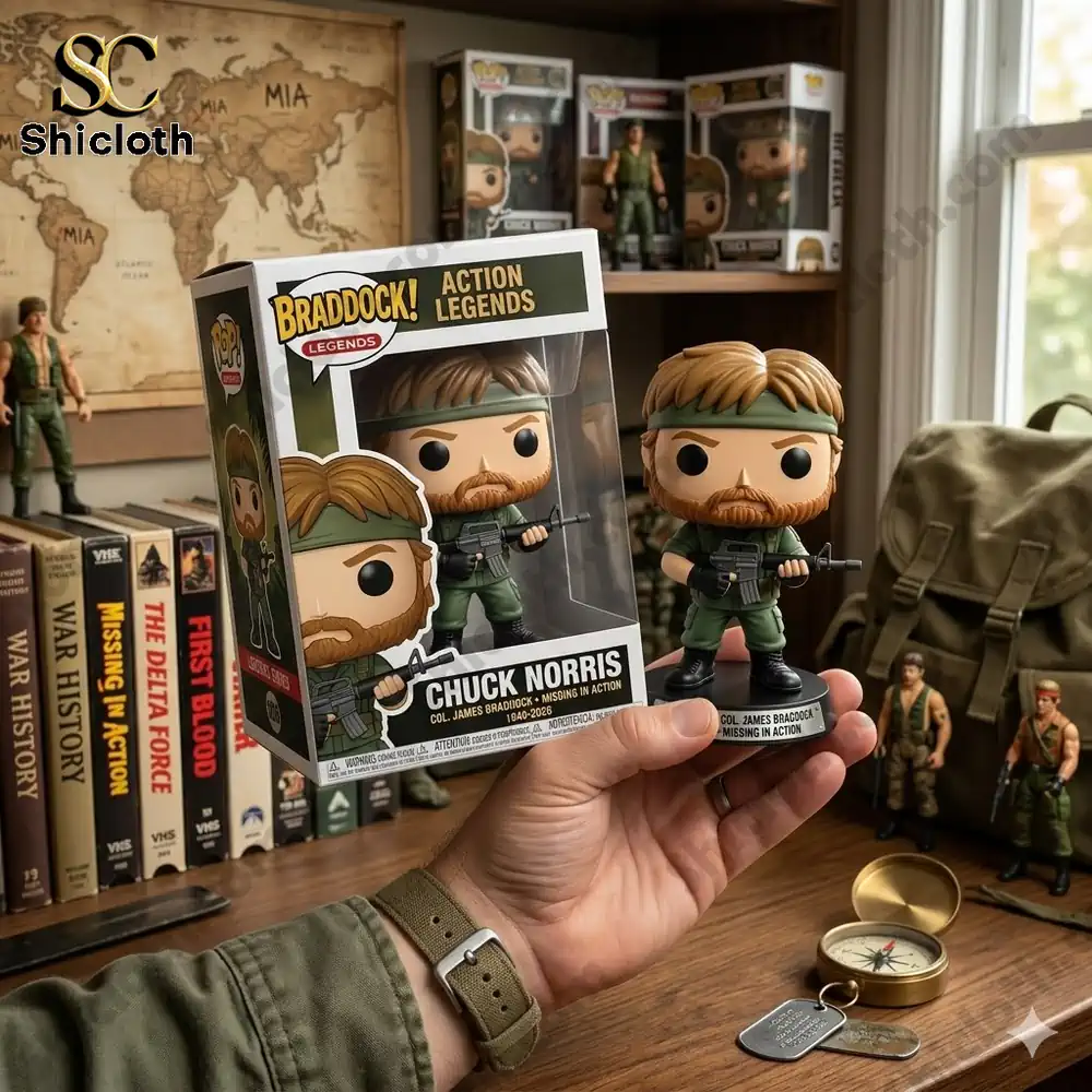 Chuck Norris Missing In Action Col James Braddock 3D Funko Pop! Figure