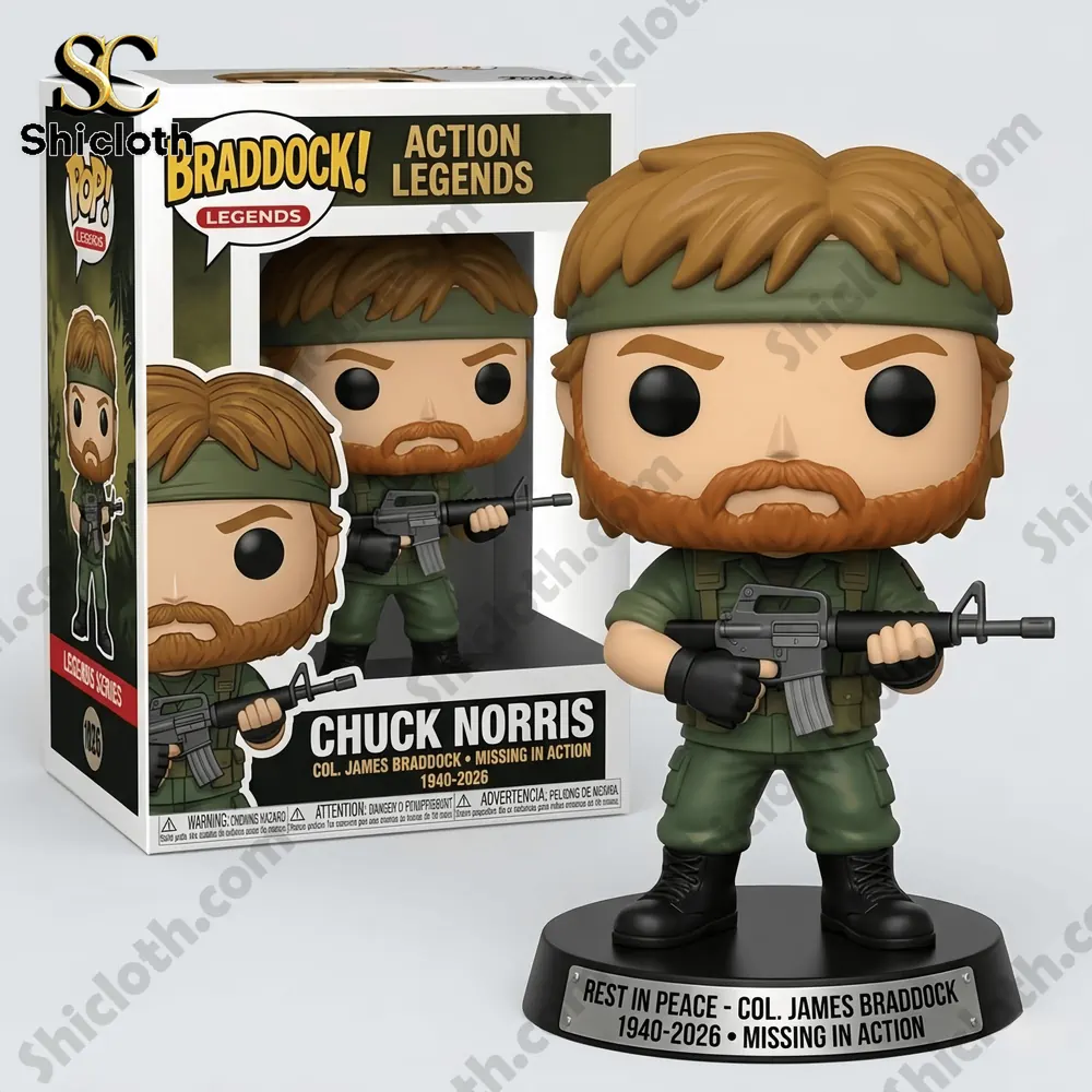 Alternative view of Chuck Norris Missing In Action Col James Braddock 3D Funko Pop! Figure