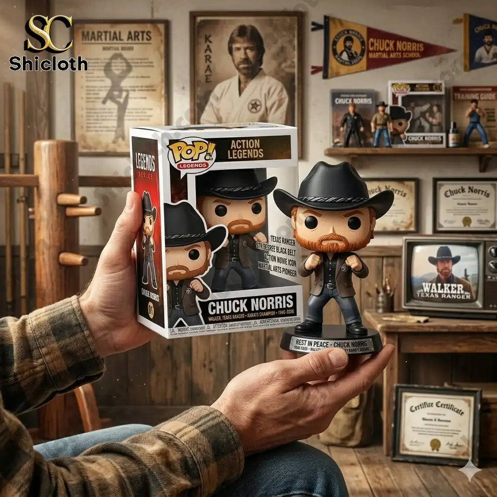 Chuck Norris Walker Texas Ranger Commemorative Legend Funko! Pop Figure 2026