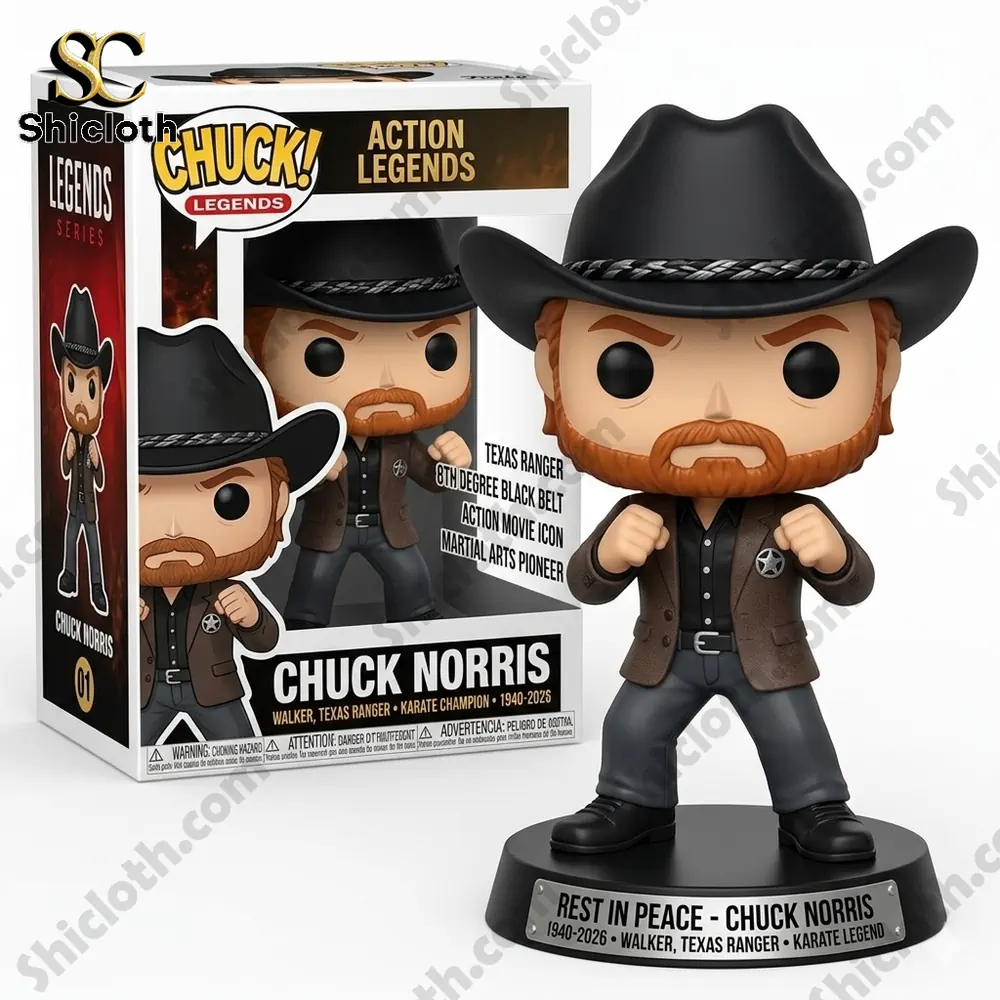 Alternative view of Chuck Norris Walker Texas Ranger Commemorative Legend Funko! Pop Figure 2026