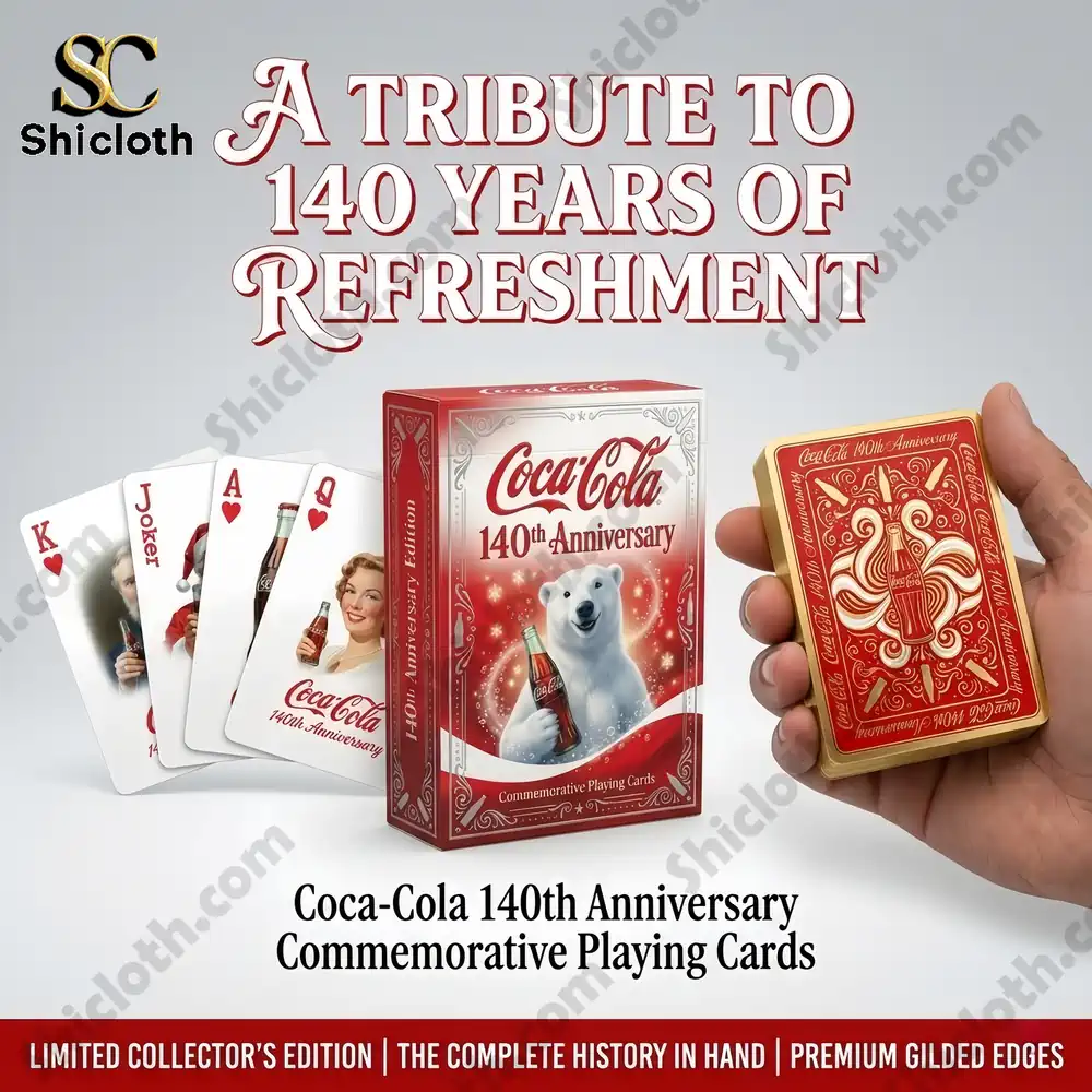 Alternative view of Coca-Cola 140th Anniversary Commemorative Playing Cards