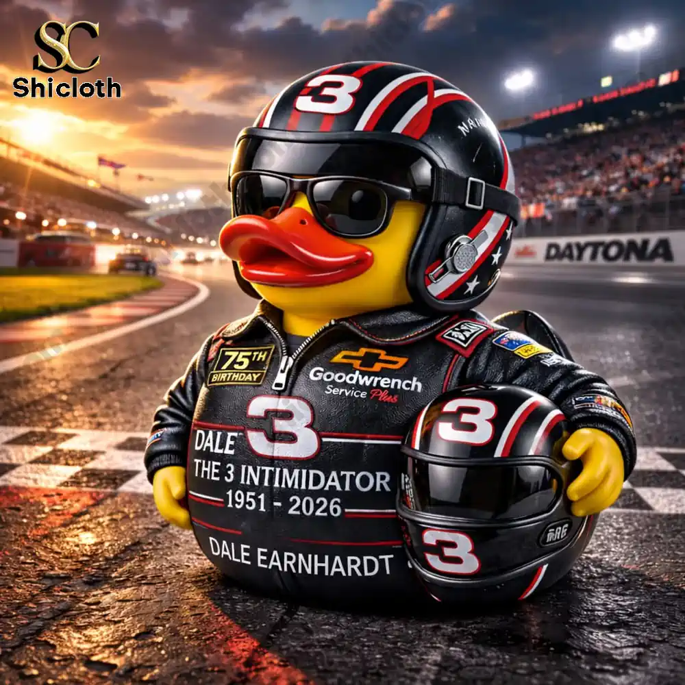 Alternative view of Dale Earnhardt Dale The 3 Intimidator Resin Duck