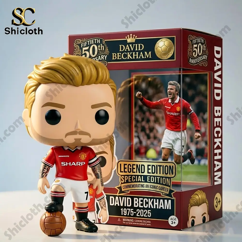 Alternative view of David Beckham 50th Anniversary Legend Edition Pop! Figure