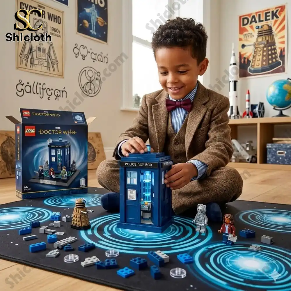 Doctor Who 63rd Anniversary TARDIS Collector Brick Set