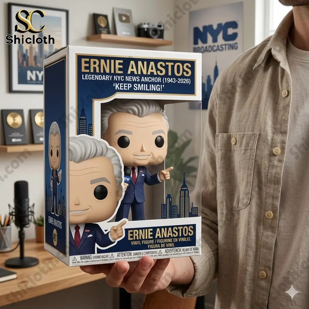 Ernie Anastos Legendary NYC News Anchor Pop! Figure