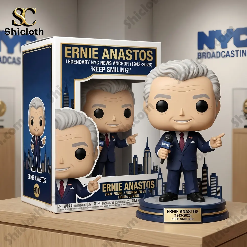Alternative view of Ernie Anastos Legendary NYC News Anchor Pop! Figure