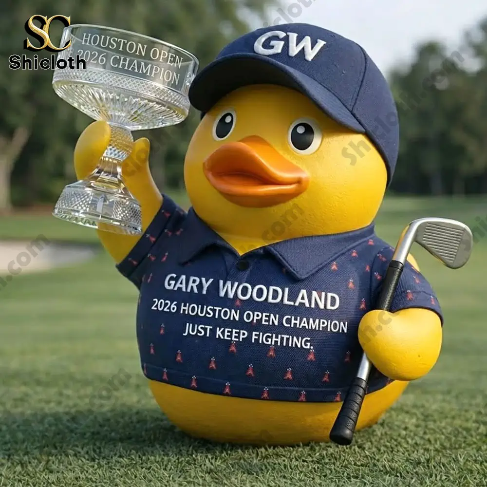 Alternative view of Gary Woodland 2026 Houston Open Champions Duck