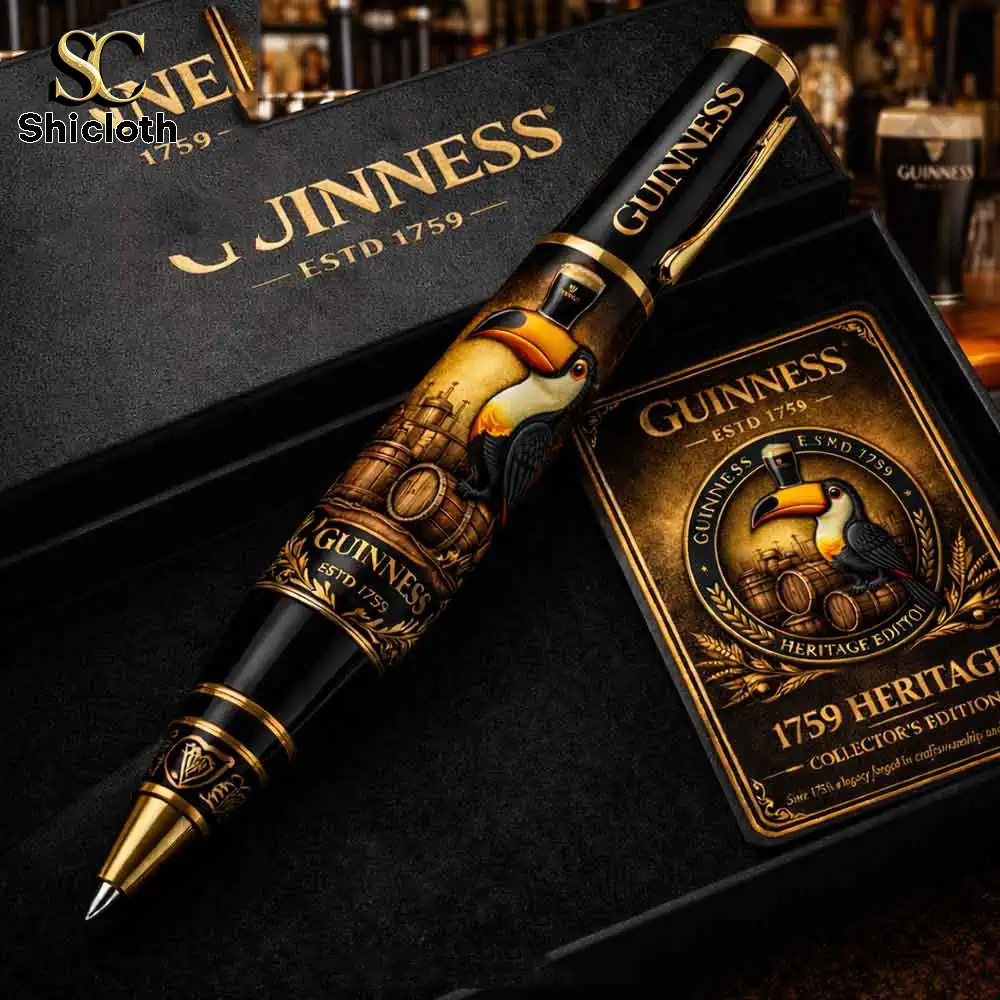 Guinness Heritage Edition rollerball pen in luxury gift box
